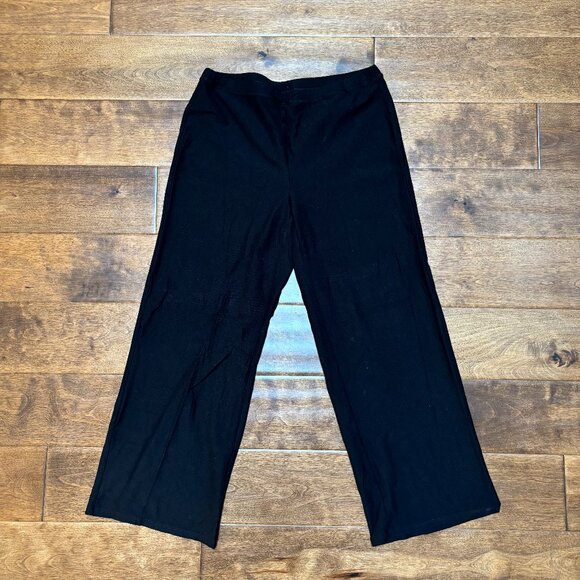Eileen Fisher | Crepe Wide-Leg Pants - Picture 1 of 4